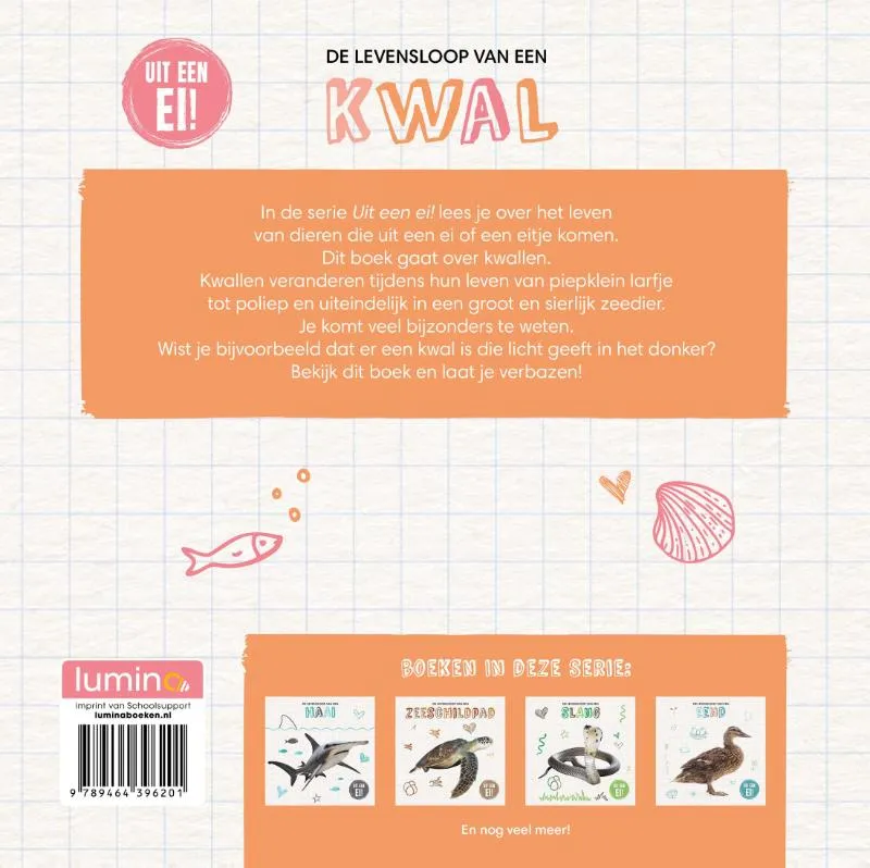 De levensloop van een kwal | 9789464396201 De levensloop van een kwal - Afbeelding 2