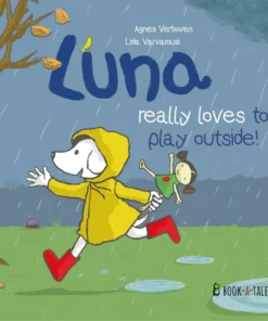 Luna really loves to play outside!