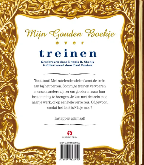 Mijn Gouden Boekje over treinen | 9789047629450 Mijn Gouden Boekje over treinen - Afbeelding 2