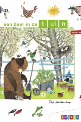 Een beer in de tuin!