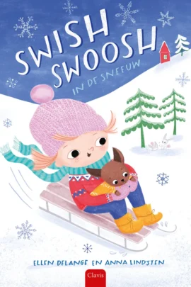 Swish swoosh in de sneeuw