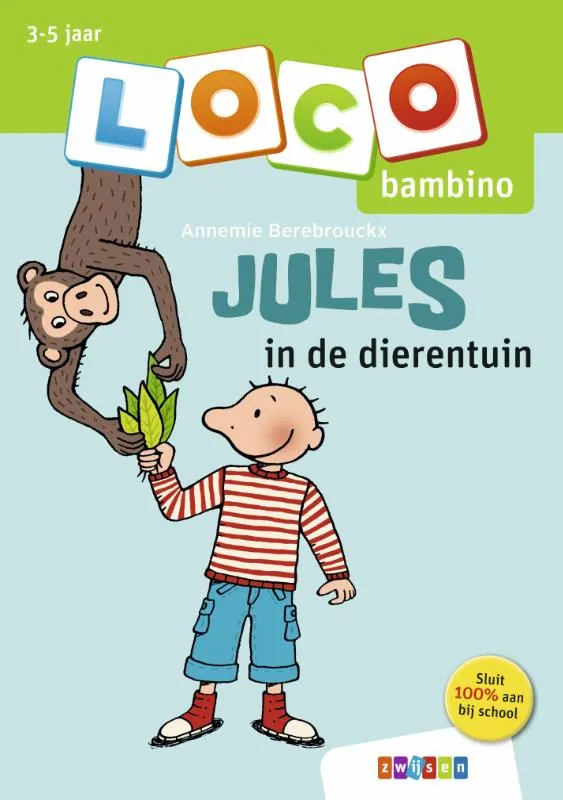 Loco Bambino Jules in de dierentuin | 9789048743179 Loco Bambino Jules in de dierentuin
