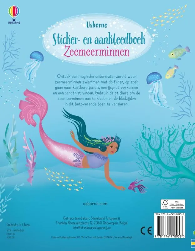 Bij de zeemeerminnen | 9781474978958 Bij de zeemeerminnen - Afbeelding 2