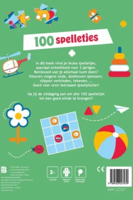 100 spelletjes voor 2-jarigen | 9789403227979