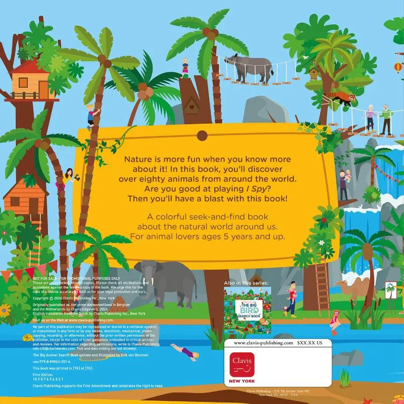 The Big Animal Search Book | 9798890633514 The Big Animal Search Book - Afbeelding 2