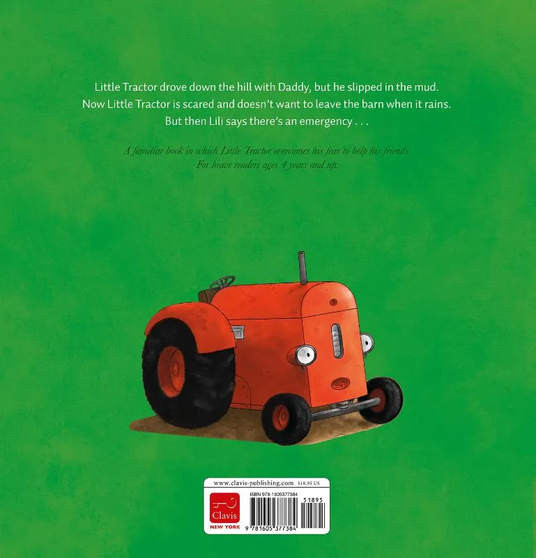 Little Tractor Is Brave | 9781605377384 Little Tractor Is Brave - Afbeelding 2