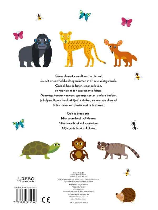 Mijn grote boek vol dieren | 9789036644952 Mijn grote boek vol dieren - Afbeelding 2