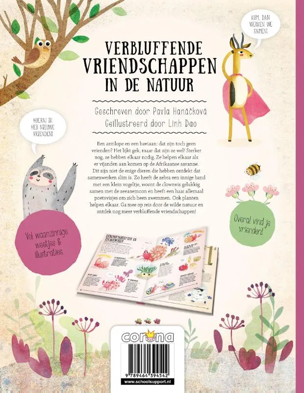 Verbluffende vriendschappen in de natuur | 9789464394542 Verbluffende vriendschappen in de natuur - Afbeelding 2