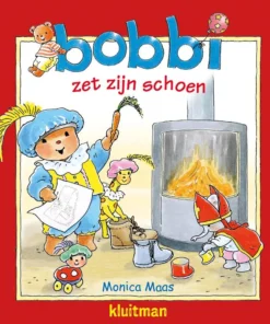 Bobbi zet zijn schoen