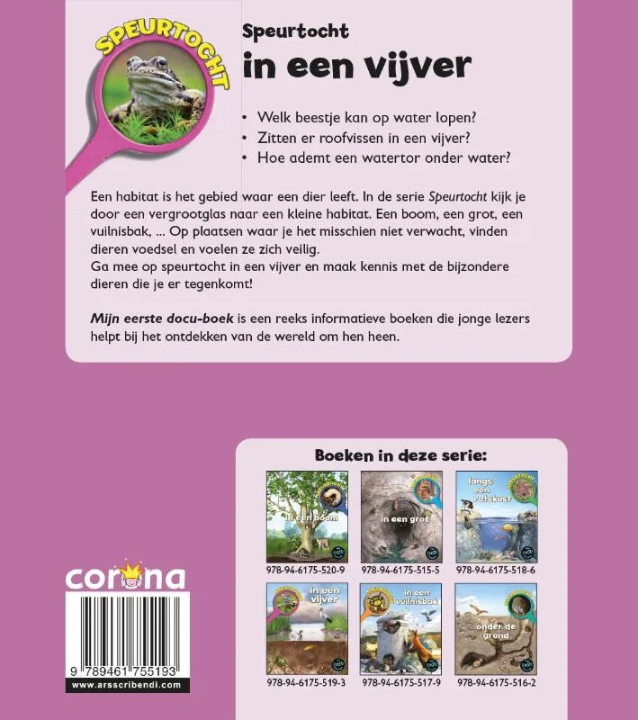 Speurtocht in een vijver | 9789461755193 Speurtocht in een vijver - Afbeelding 2