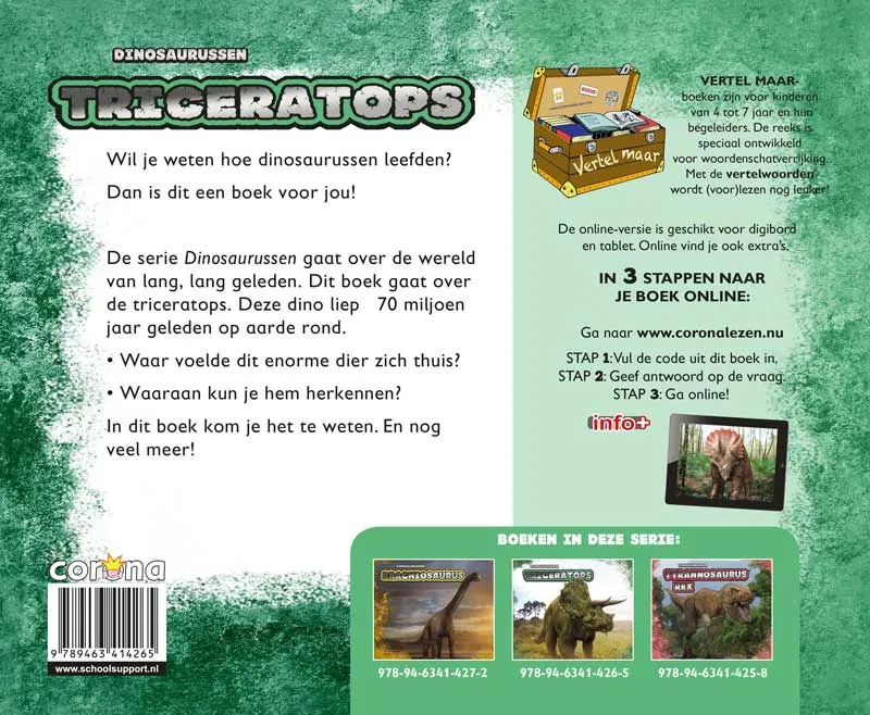 Triceratops | 9789463414265 Triceratops - Afbeelding 2