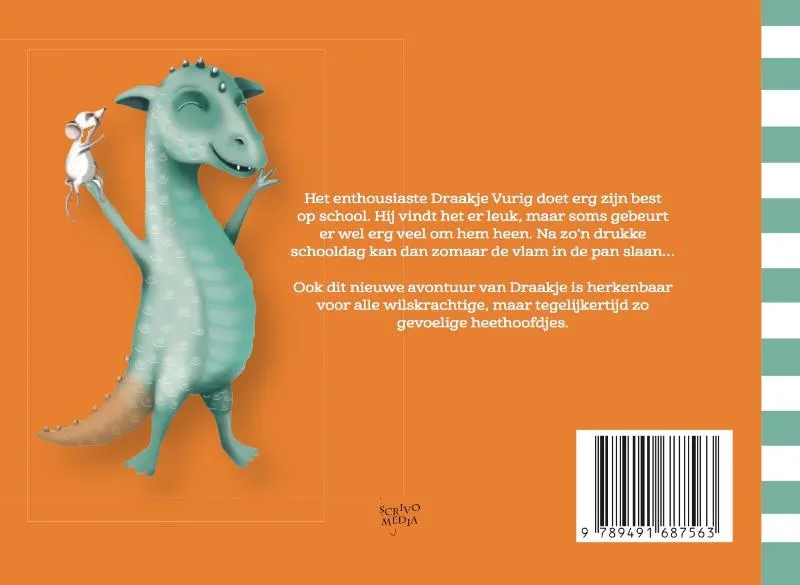 Draakje Vurig op school | 9789491687563 Draakje Vurig op school - Afbeelding 2
