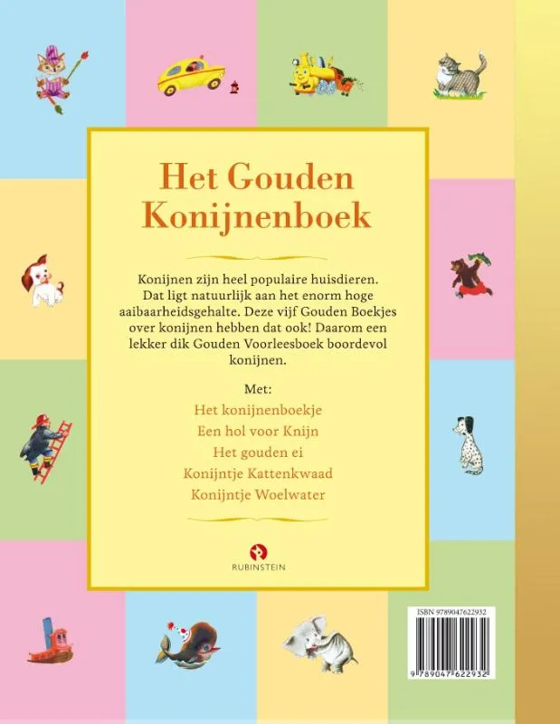 Het Gouden Konijnenboek | 9789047622932 Het Gouden Konijnenboek - Afbeelding 2