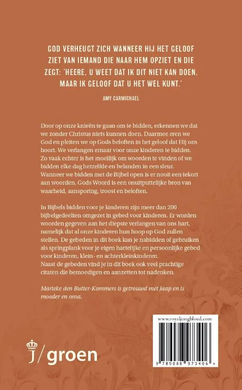 Bijbels bidden voor je kinderen | 9789088973406 Bijbels bidden voor je kinderen - Afbeelding 2