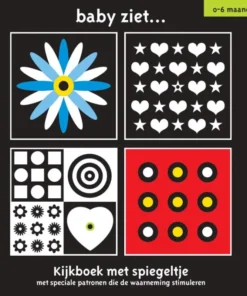 Kijkboek Met Spiegeltje 0-6 Maanden