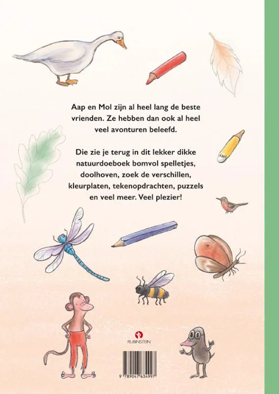 Natuurdoeboek van Aap & Mol, Het | 9789047634997 Natuurdoeboek van Aap & Mol, Het - Afbeelding 2