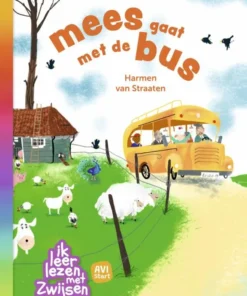 Mees gaat met de bus