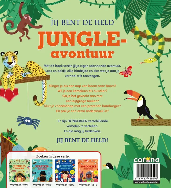 Jungleavontuur | 9789463419499 Jungleavontuur - Afbeelding 2