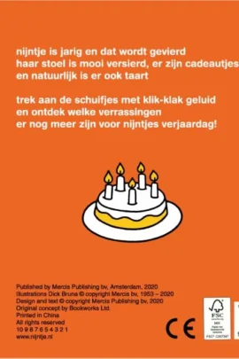 Nijntjes verjaardag | 9789056478445 Nijntjes verjaardag | 9789056478445