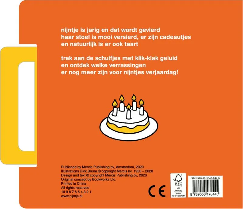 Nijntjes verjaardag | 9789056478445 Nijntjes verjaardag - Afbeelding 2