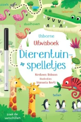 Uitwisboek Dierentuinspelletjes
