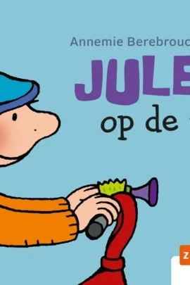 Jules op de fiets