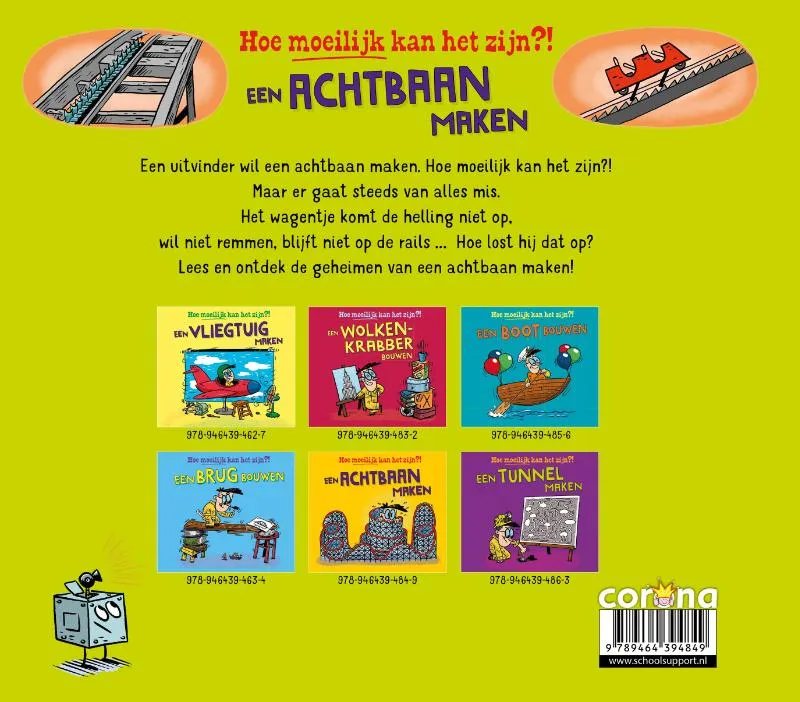 Een achtbaan maken | 9789464394849 Een achtbaan maken - Afbeelding 2