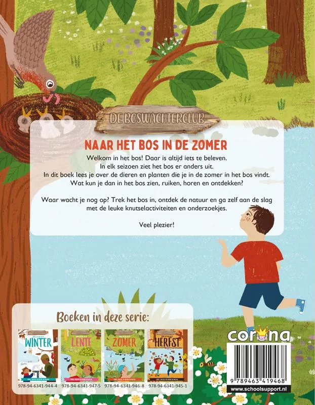 Naar het bos in de zomer | 9789463419468 Naar het bos in de zomer - Afbeelding 2