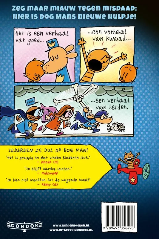 Dog Man en Kid Kat | 9789493356757 Dog Man en Kid Kat - Afbeelding 2