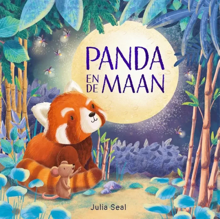 Panda en de maan