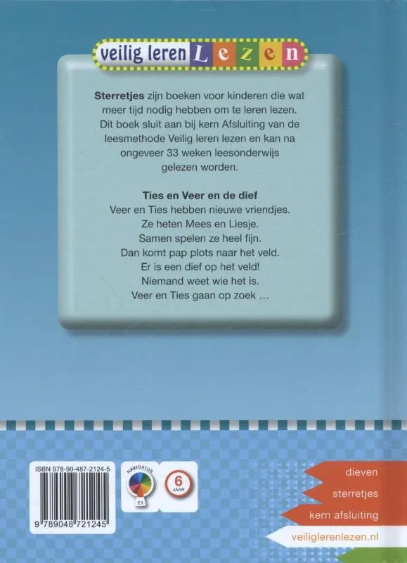 Ties en Veer en de dief | 9789048721245 Ties en Veer en de dief - Afbeelding 2