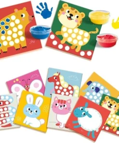 Alternative view of SES My First vingerafdruk verf kunstwerk