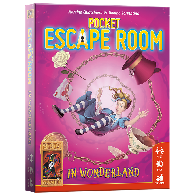 Pocket Escape Room: in Wonderland | 8720289475017 Pocket Escape Room: in Wonderland