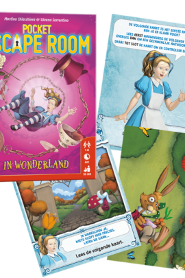 Pocket Escape Room: in Wonderland | 8720289475017 Pocket Escape Room: in Wonderland | 8720289475017