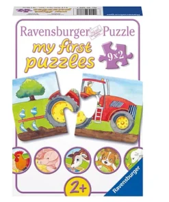Mijn eerste puzzels Op de boerderij
