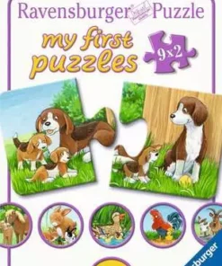 Mijn eerste puzzels Dierenfamilie