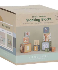 Little Dutch stapelblokken - forest friends