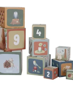 Alternative view of Little Dutch stapelblokken - forest friends