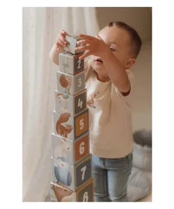 Little Dutch stapelblokken - forest friends | 8713291772397