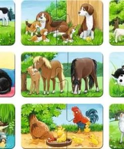 Alternative view of Mijn eerste puzzels Dierenfamilie