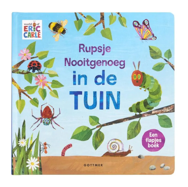 Rupsje Nooitgenoeg in de tuin | 9789025776336 Rupsje Nooitgenoeg in de tuin
