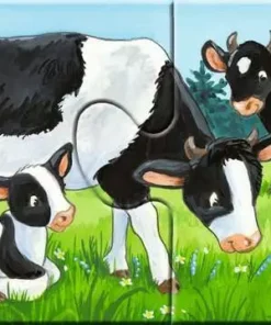 Mijn eerste puzzels Dierenfamilie | 4005556050727
