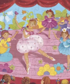 Puzzel de ballerina met de bloem | 3070900072275