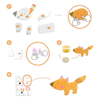 Vingerverf kliederen | 3070900000766 Vingerverf kliederen - Afbeelding 4