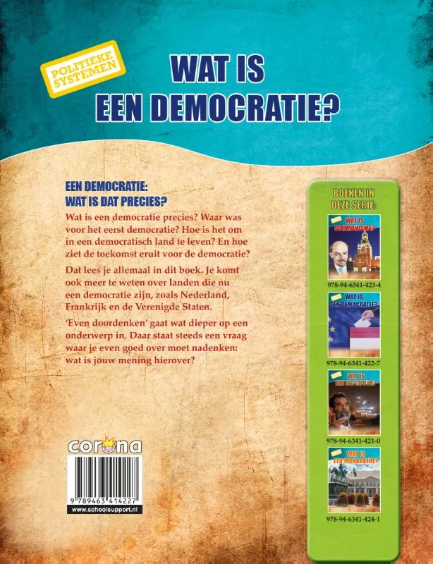 Wat is een democratie? | 9789463414227 Wat is een democratie? - Afbeelding 2