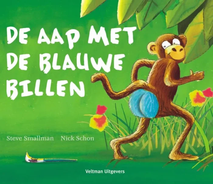 De aap met de blauwe billen