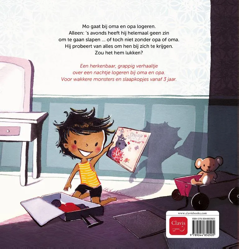 Monster Mo wil niet slapen | 9789044850505 Monster Mo wil niet slapen - Afbeelding 2