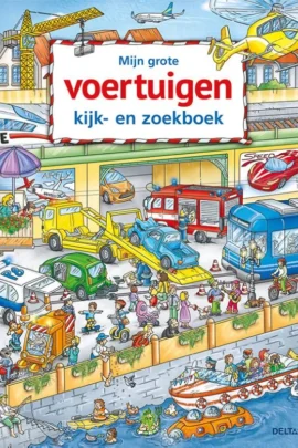 Mijn grote voertuigen kijk-en zoekboek