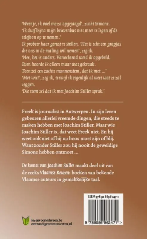 De komst van Joachim Stiller | 9789086962471 De komst van Joachim Stiller - Afbeelding 2