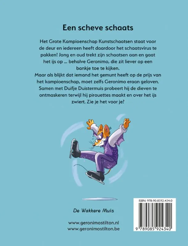 Een scheve schaats | 9789085924340 Een scheve schaats - Afbeelding 2